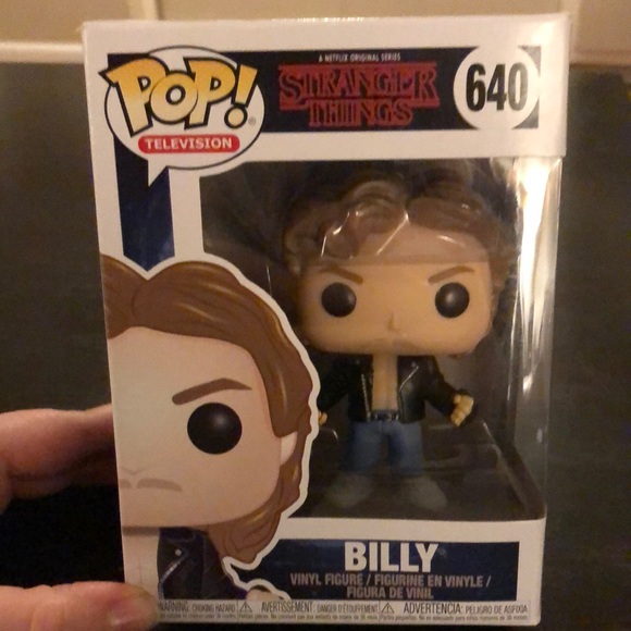 Funko Pop - Stranger Things - Billy # 640 New in box. Discounts on bundles!
